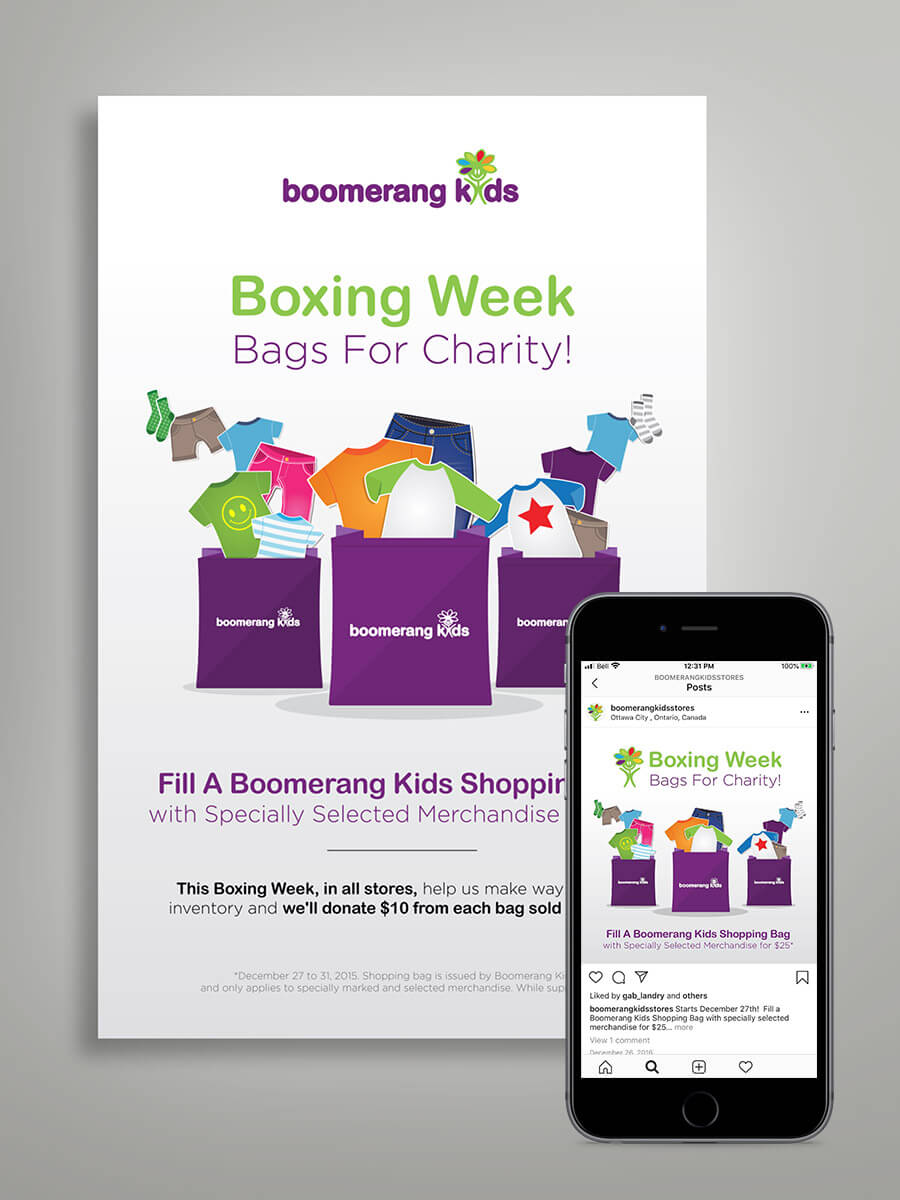 Boomerang Kids - Boxing Week Poster Social