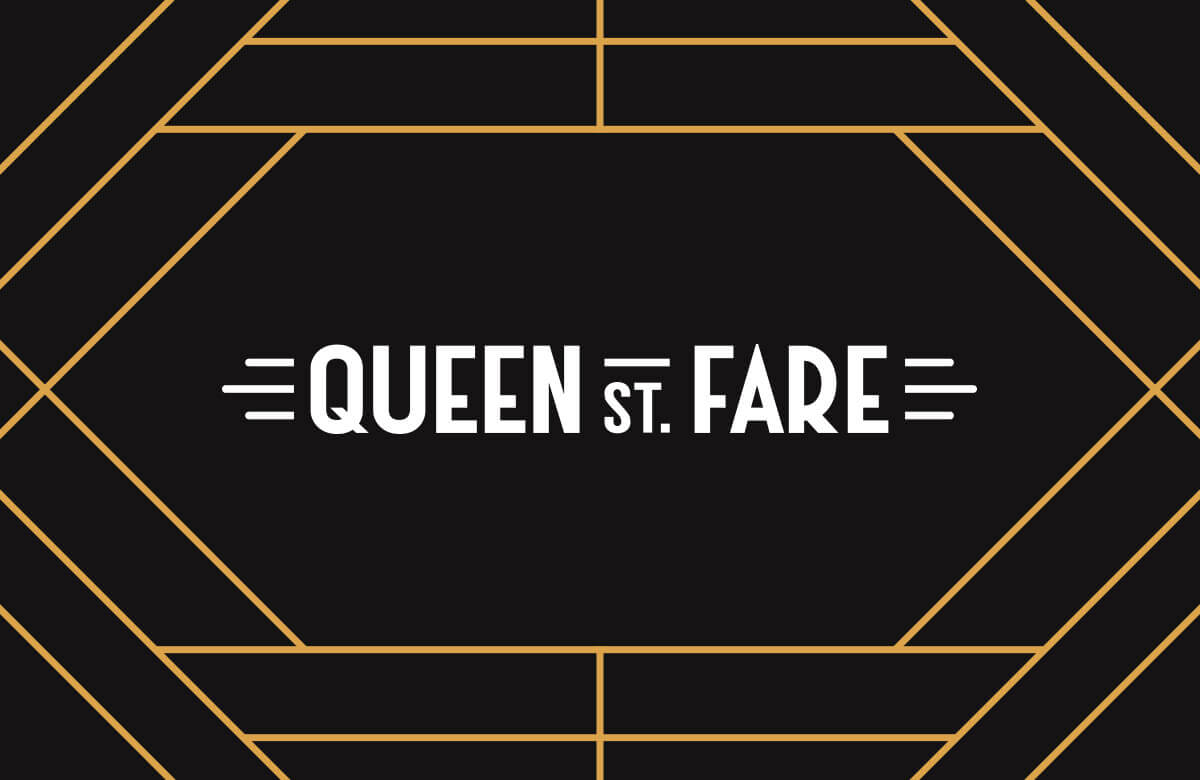 Queen Street Fare - Logo Black