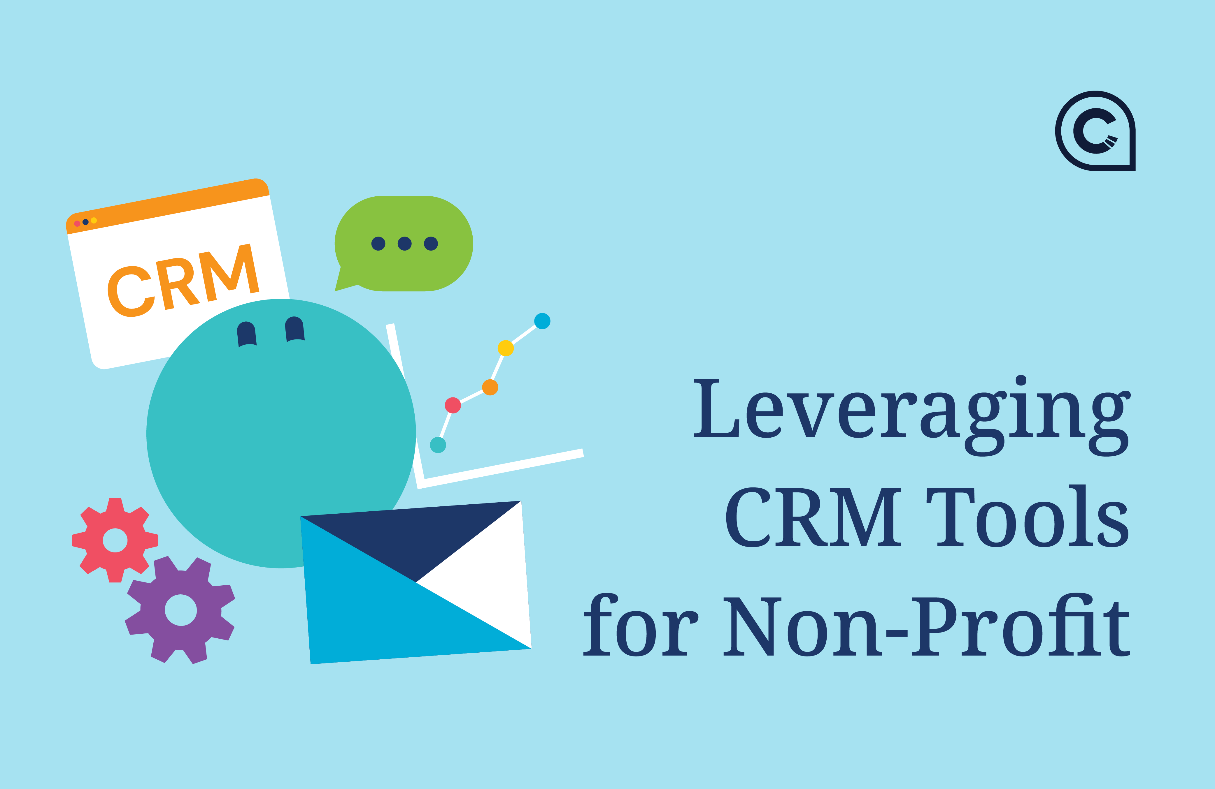 blog banner for blog on Leveraging CRM Tools for Non-profits