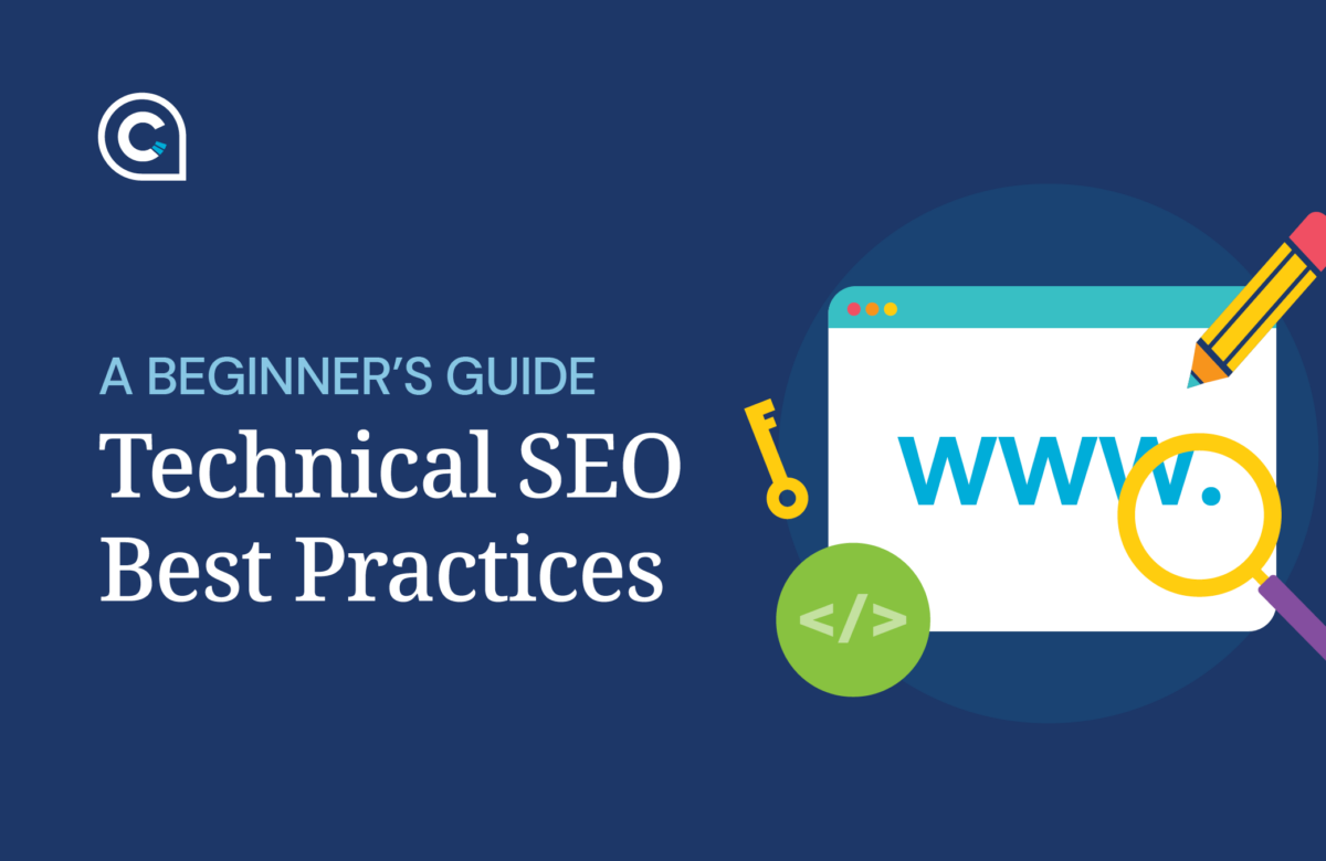 Blog banner image for Cyan Solutions, Ottawa's blog titled Technical SEO Best Practices: A Beginner's Guide