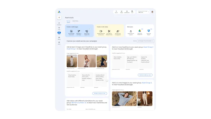 Asset Studio image for Cyan Solutions' blog titled Google Marketing Live 2025: AI-Powered Innovations Reshaping the Advertising Landscape with Cyan Solutions
