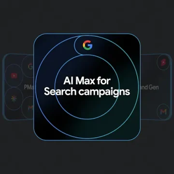 AI Max image for Cyan Solutions' blog titled Google Marketing Live 2025: AI-Powered Innovations Reshaping the Advertising Landscape with Cyan Solutions