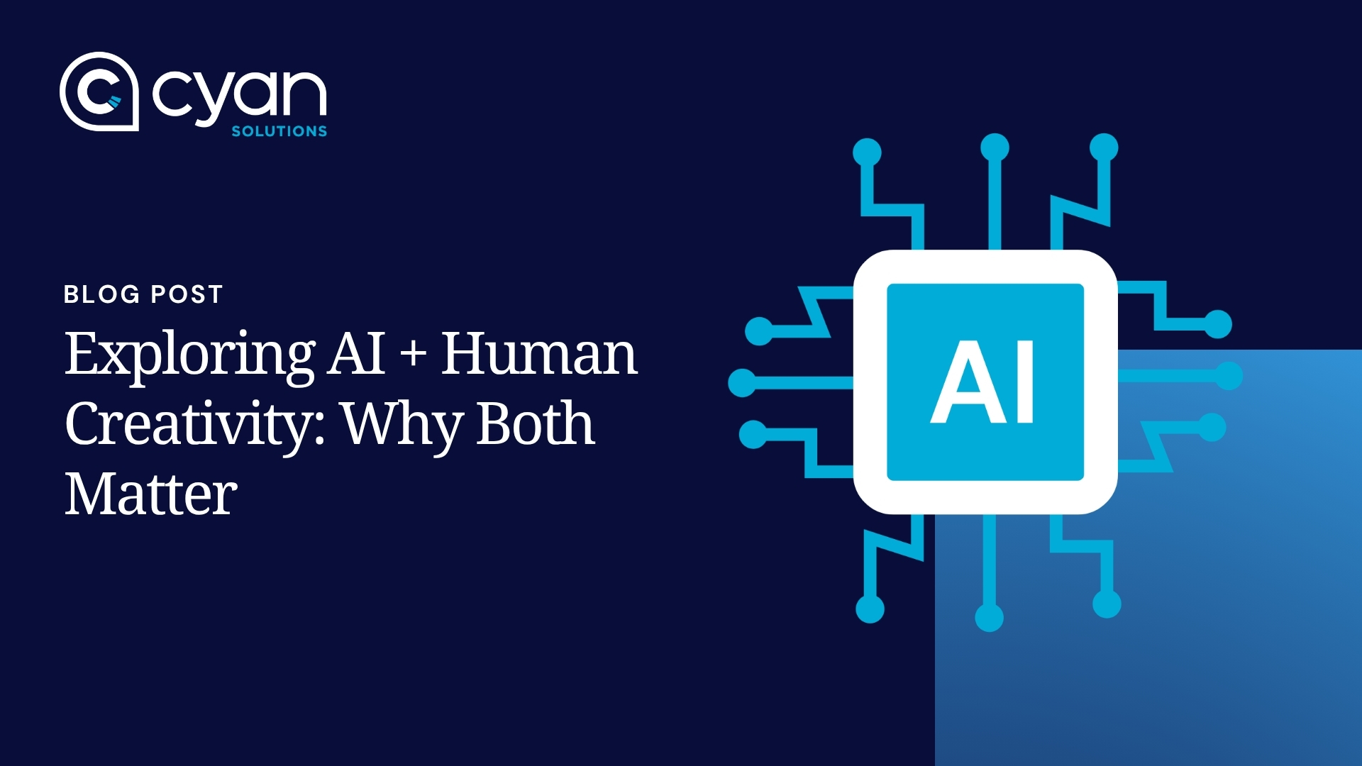Blog Banner - AI in Marketing and Human Oversight - updated